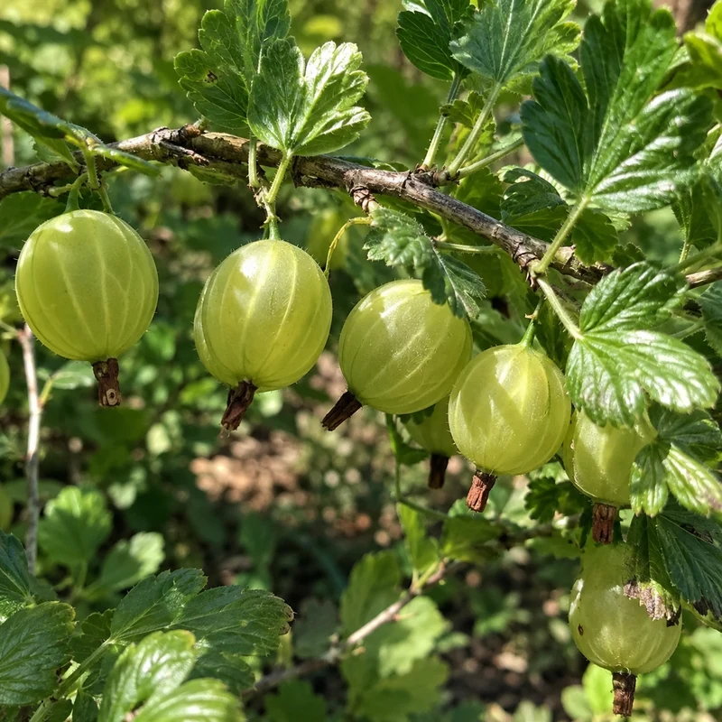 Groseillier à maquereau ‘Invicta’ ( Ribes uva-crispa ‘Invicta’)