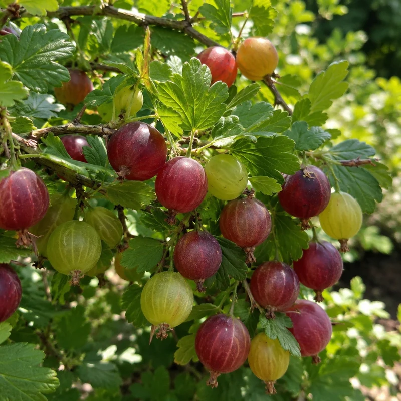 Groseillier à maquereau ‘Red George’ ( Ribes uva-crispa ‘Red George’)