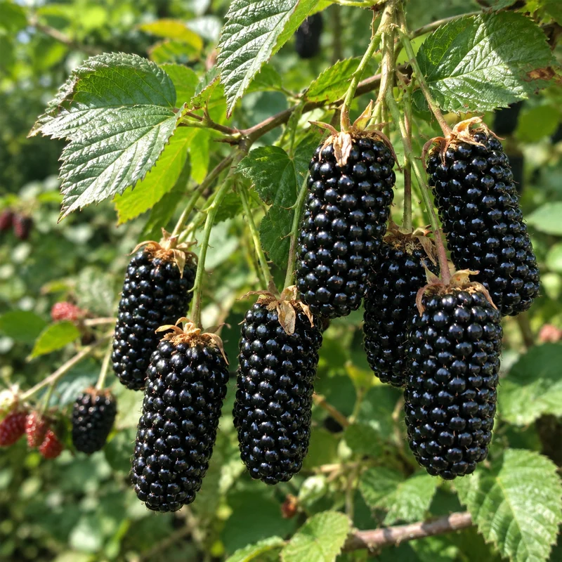 Mûrier géant ‘Columbia Giant’ ( Rubus fruticosus ‘Columbia Giant’)