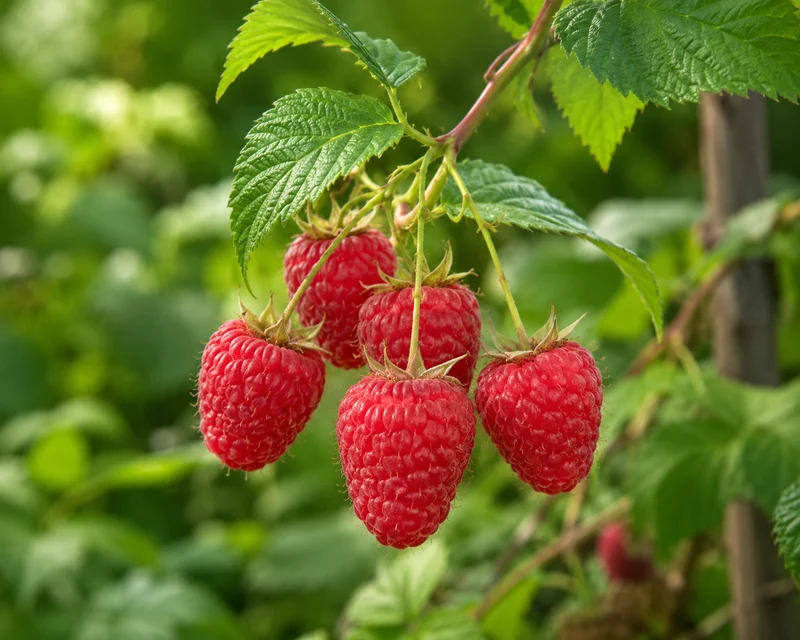 Framboisier géant ‘Titan’ ( Rubus idaeus ‘Titan’)