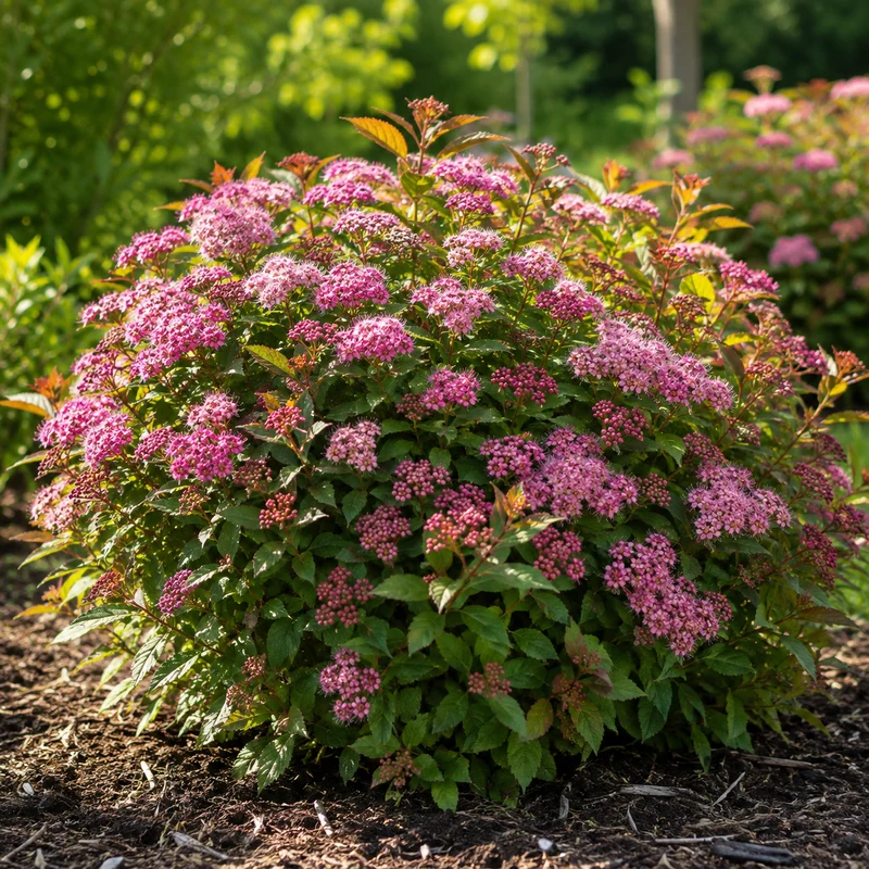 Spirée du Japon ‘Empire Ice Dragon’ ( Spiraea japonica ‘Empire Ice Dragon’)