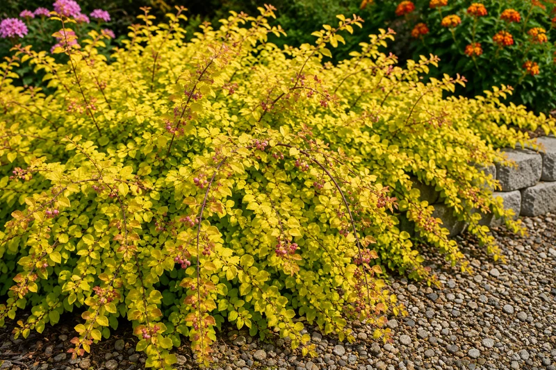 Symphorine de Chenault ‘Brin de Soleil’ ( Symphoricarpos × chenaultii ‘Brin de Soleil’)