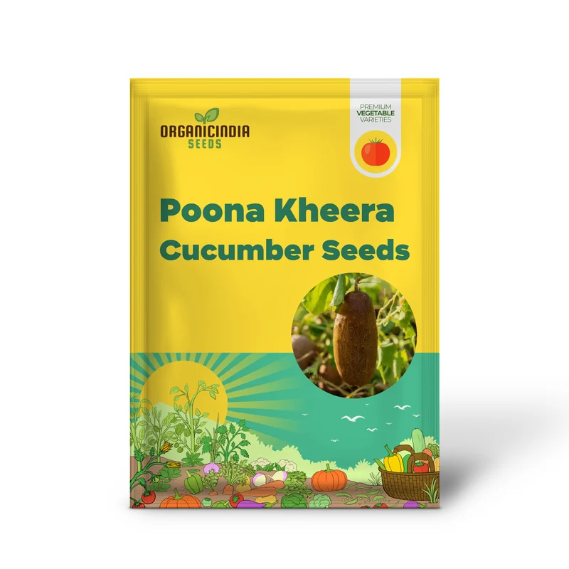 Poona Kheera Cucumber Seeds - Grow Crisp and Flavorful Poona Kheera Cucumbers in Your Garden