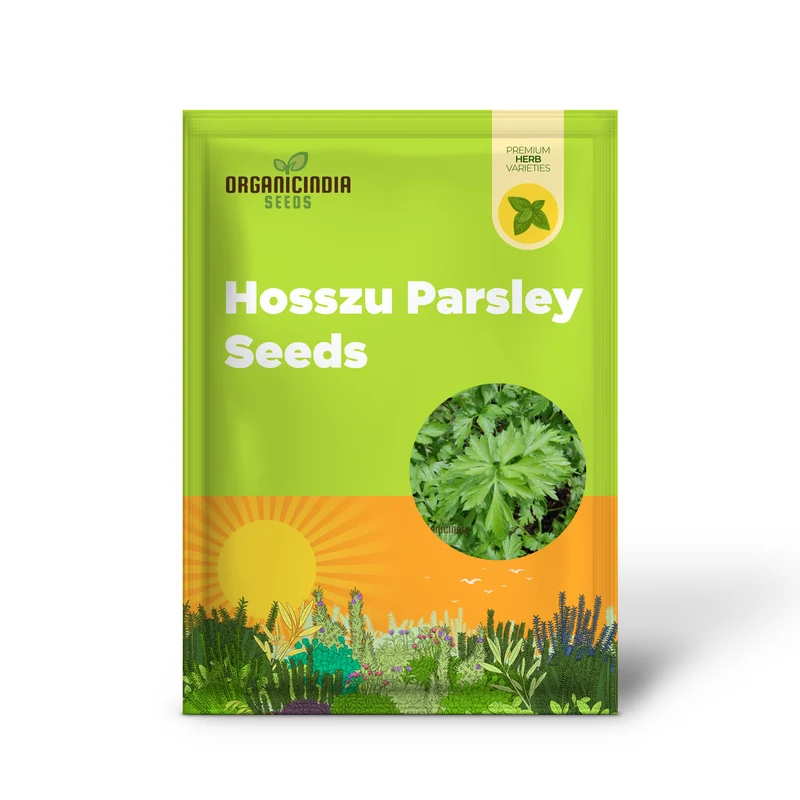 Hosszu Parsley Seeds – High-Yield Herb for Lush Green Growth & Long Harvests
