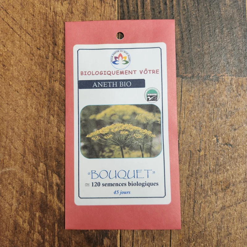 Aneth ‘Bouquet’ bio ( Anethum graveolens )