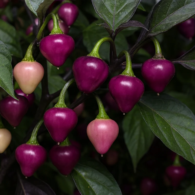 Piment fort ‘Cheiro Roxa’ bio ( Capsicum chinense )