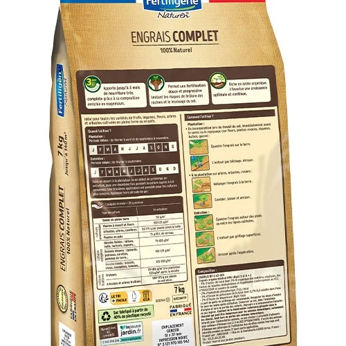 Engrais complet idéal pour potager FERTILIGENE