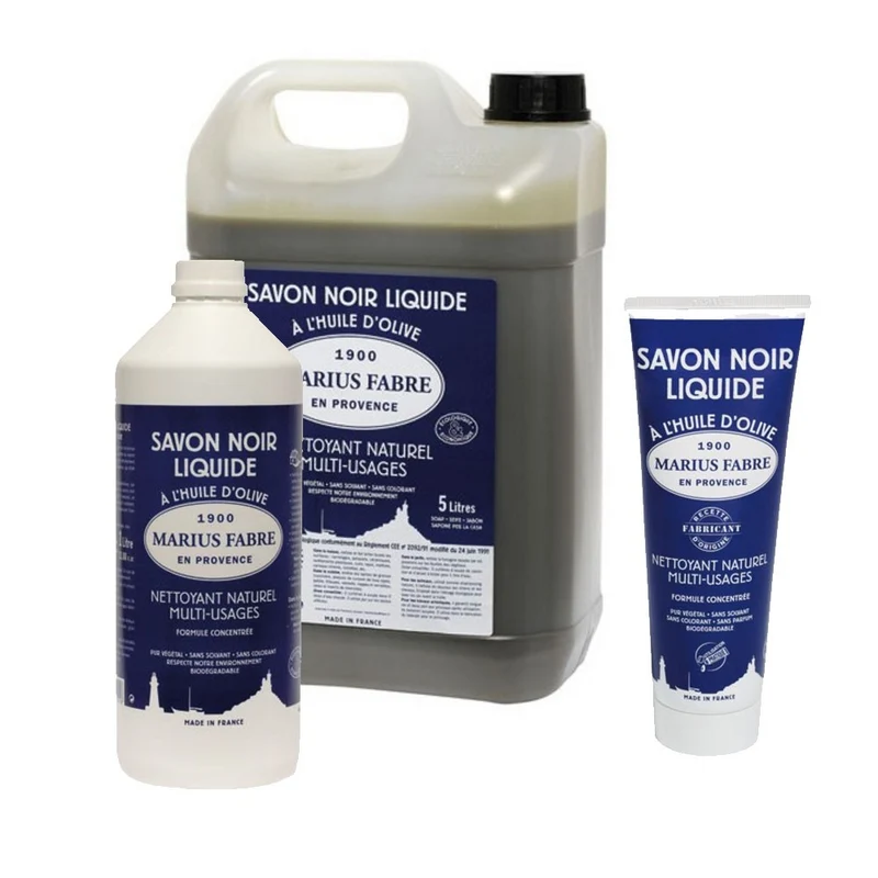 Savon noir liquide à l'huile d'olive Marius Fabre