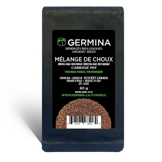 Choux en mélange à germer - Bio