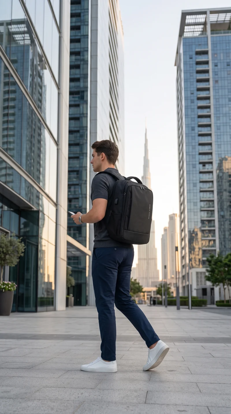 Sac à dos business avec port USB