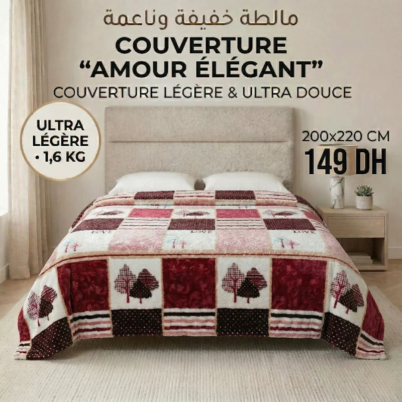 Couverture Amour Elégant