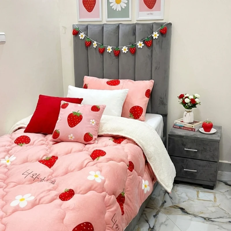 Couette Rose fraises