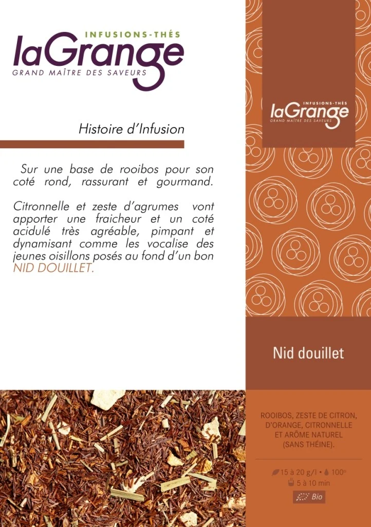 Rooibos - Nid douillet