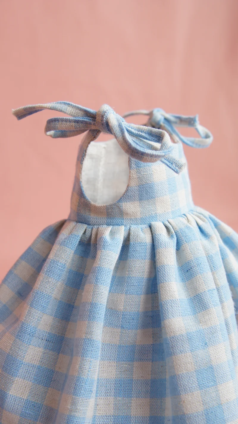 Robe VICHY BLEU