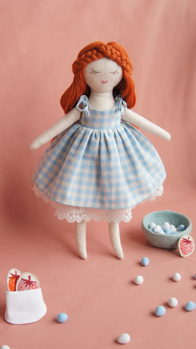Robe VICHY BLEU