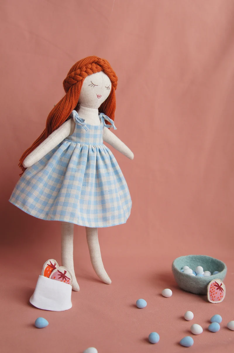 Robe VICHY BLEU