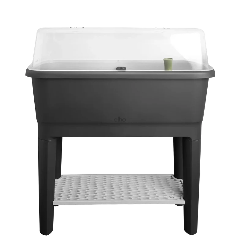 Table potagère Noa d'elho – Potager sur pieds avec réservoir et serre