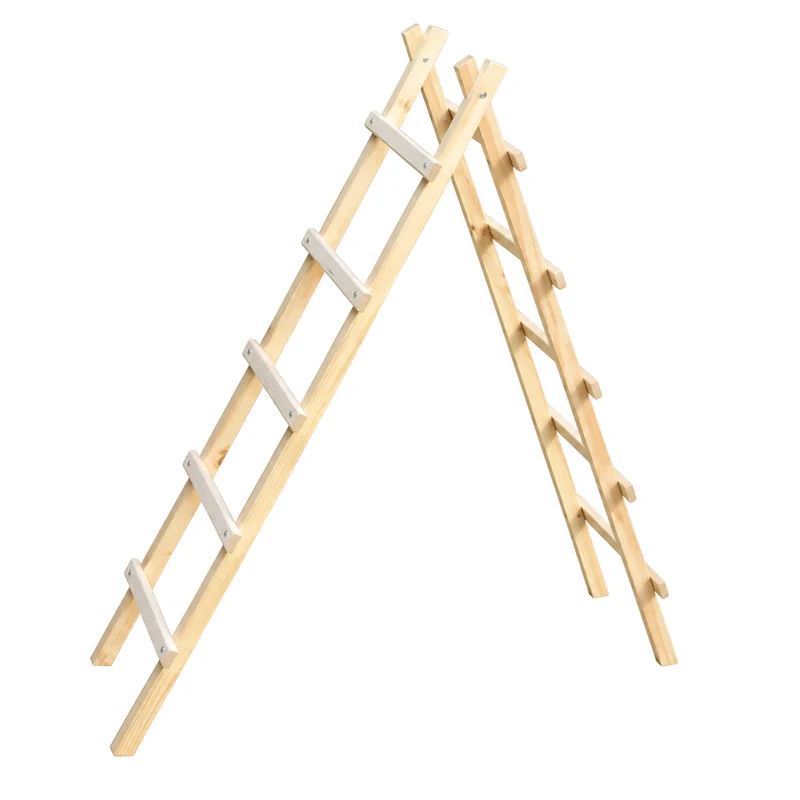 Treillis pour potager en pin teint cèdre – 11 × 48 po