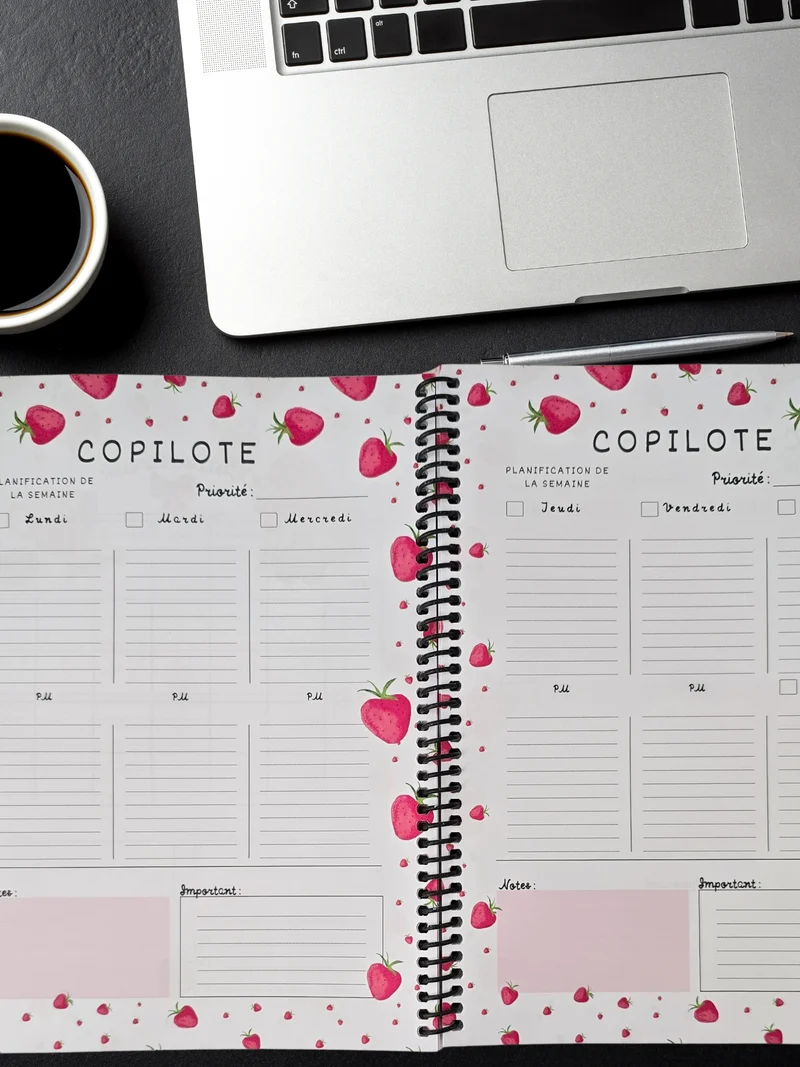 Agenda La vie en rose ( 6 MOIS)