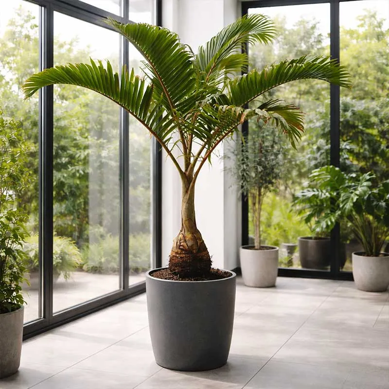 Bottle Palm palm zaden (hyophorbe lagenicaulis)