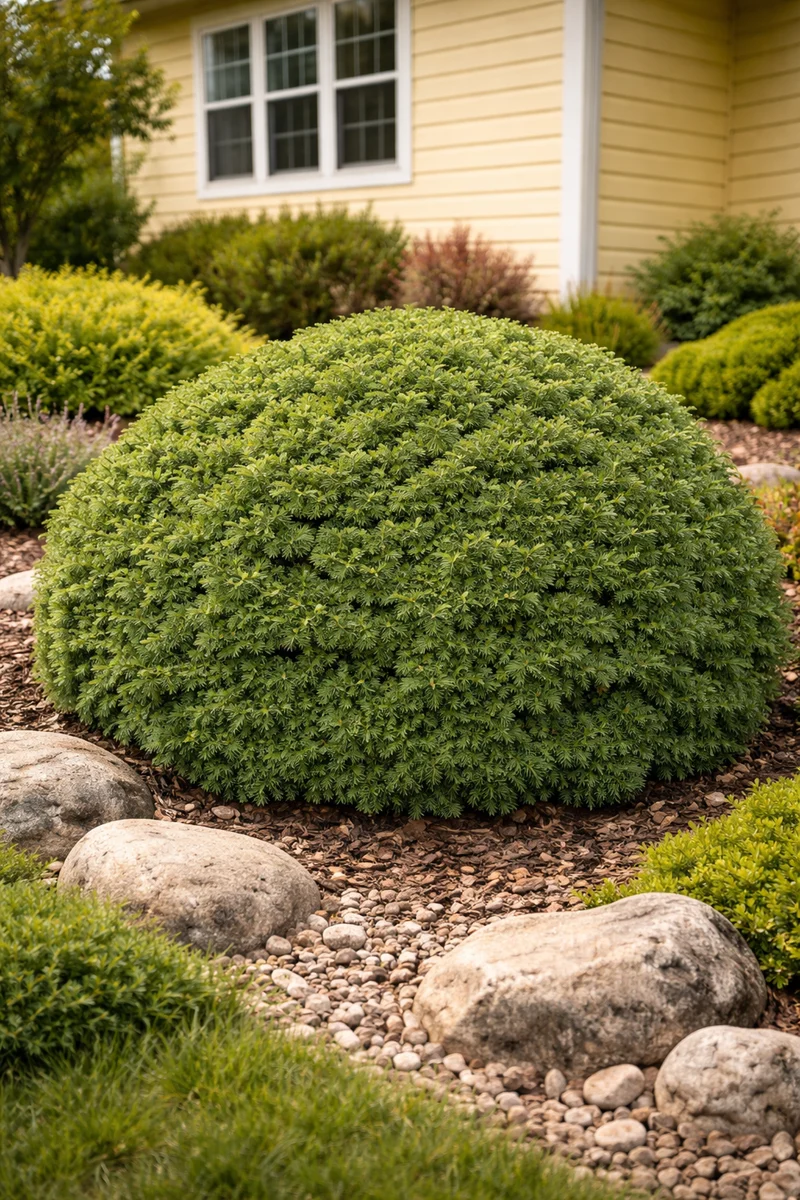 Sapin de Corée nain ‘Cis’ ( Abies koreana ‘Cis’)