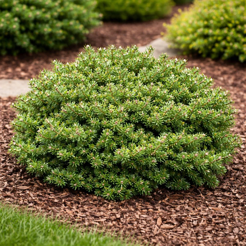 Sapin de Corée ‘Silberperle’ ( Abies koreana ‘Silberperle’)