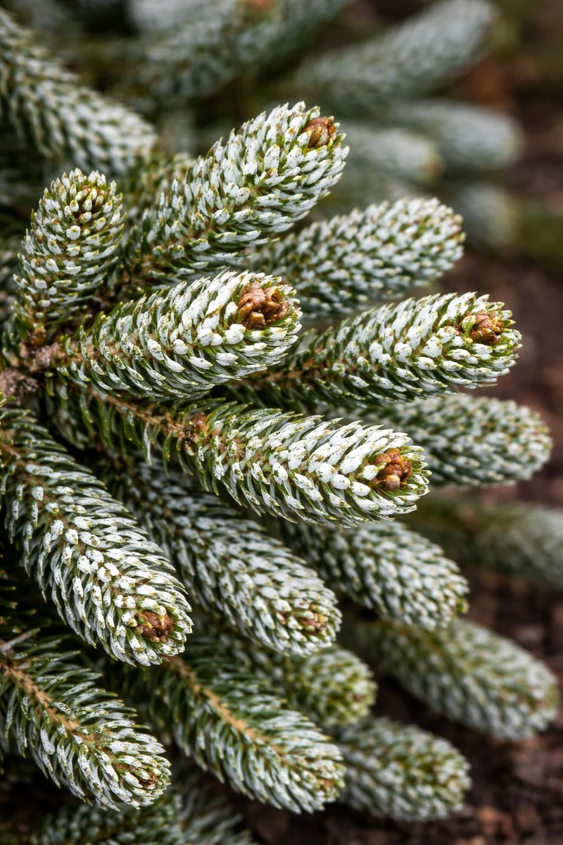 Sapin de Corée ‘Silver Show’ ( Abies koreana ‘Silver Show’)