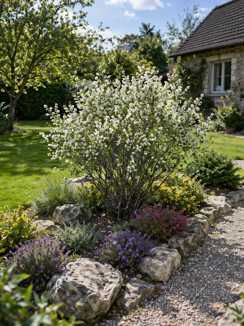 Petit poirier des haies ‘Thiessen’ ( Amelanchier alnifolia ‘Thiessen’)
