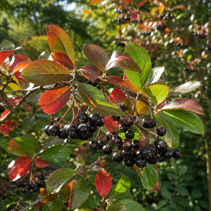 Aronie noire ‘Nero’ ( Aronia prunifolia ‘Nero’)
