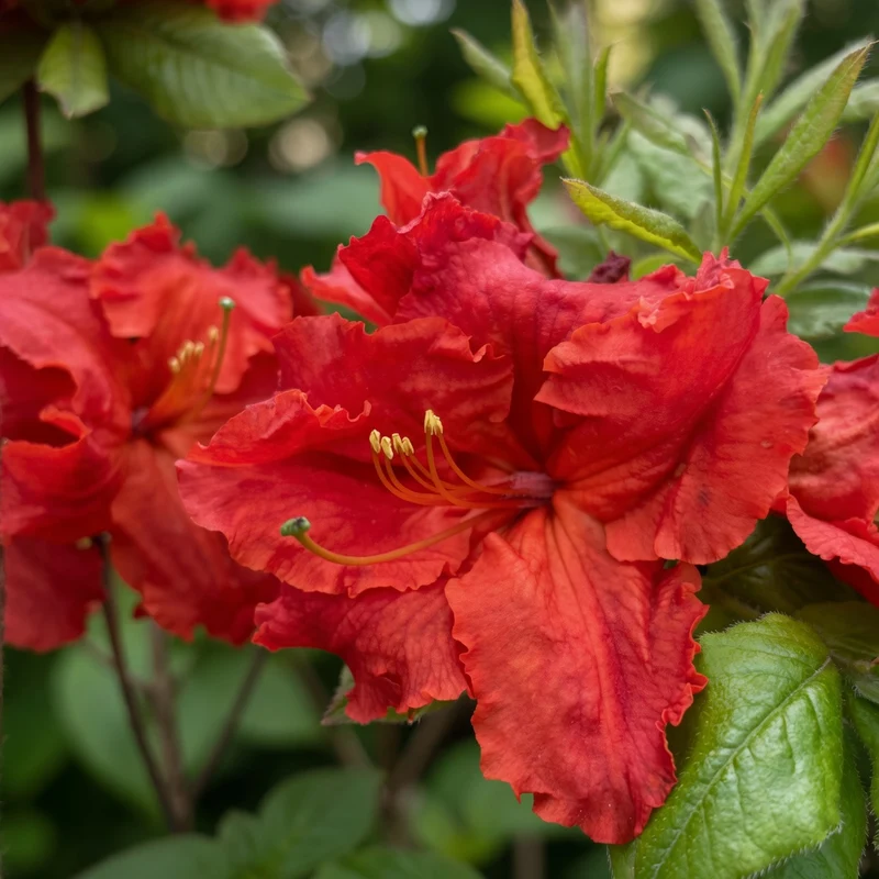 Azalée ‘Red Demon’ ( Rhododendron ‘Red Demon’)