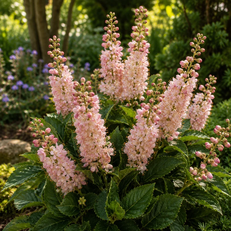 Clèthre ‘Pink Spires’ ( Clethra alnifolia ‘Pink Spires’)