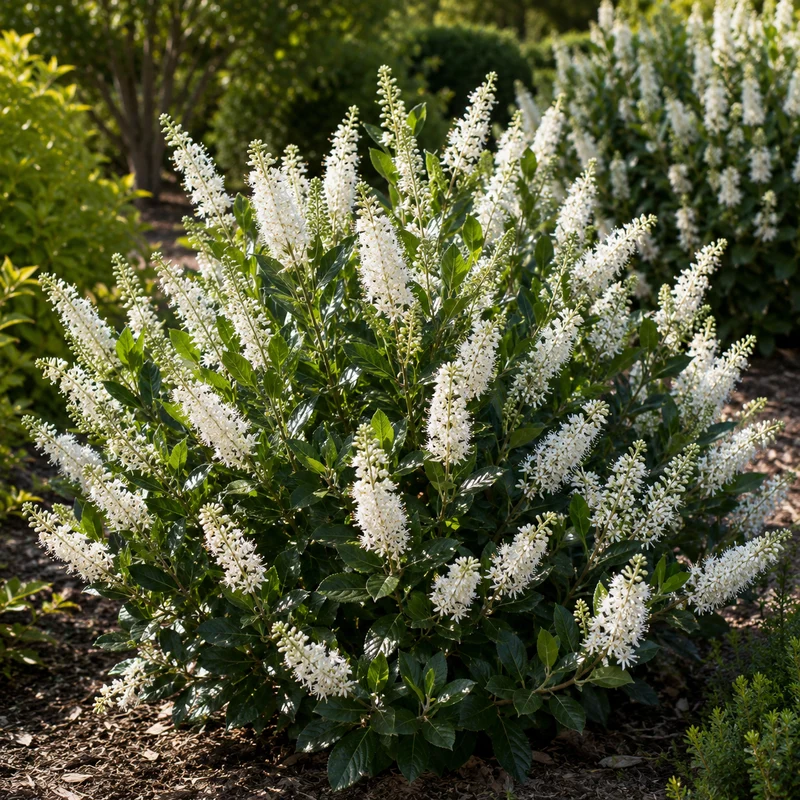Clèthre ‘Sixteen Candles’ ( Clethra alnifolia ‘Sixteen Candles’)