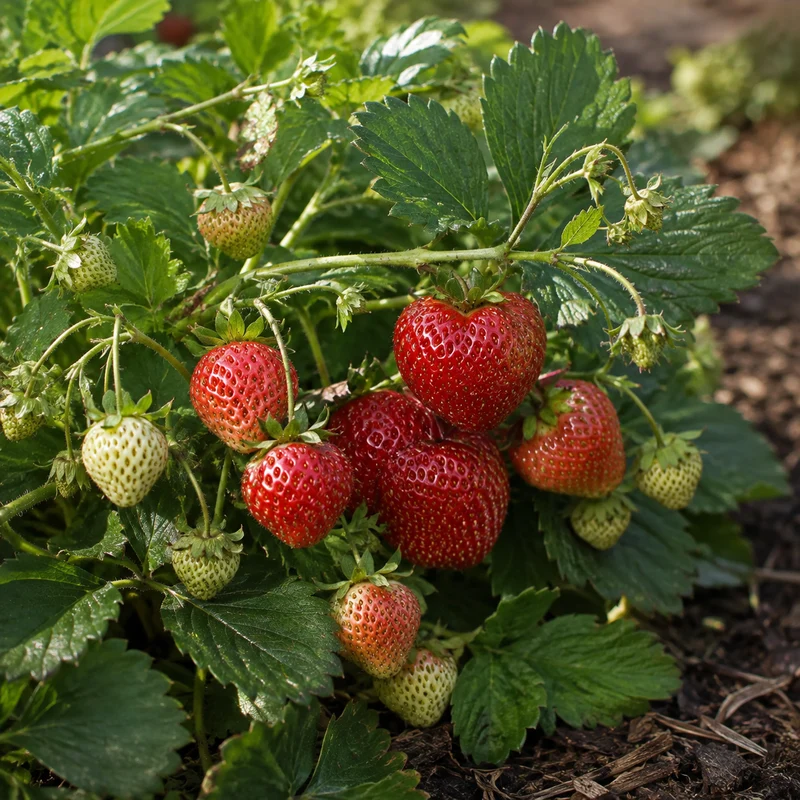 Fraisier ‘Bounty’ ( Fragaria × ananassa ‘Bounty’)