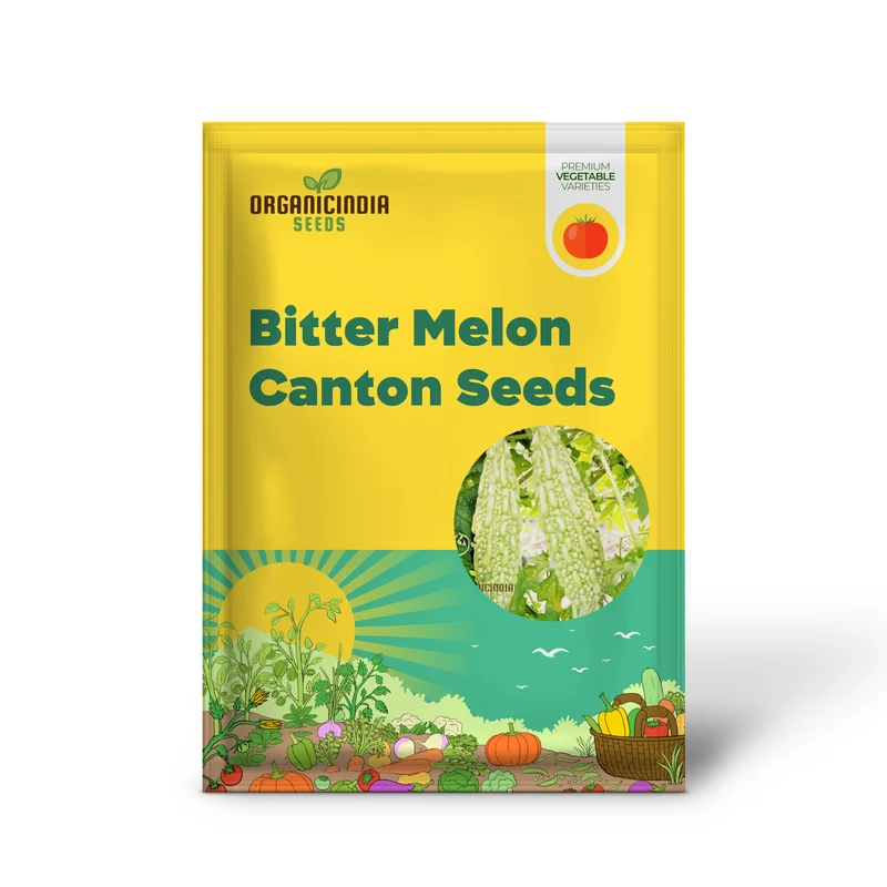 Bitter Melon - Canton Green F1 Seeds for Gardening Enthusiasts | Premium Quality Organic Seeds