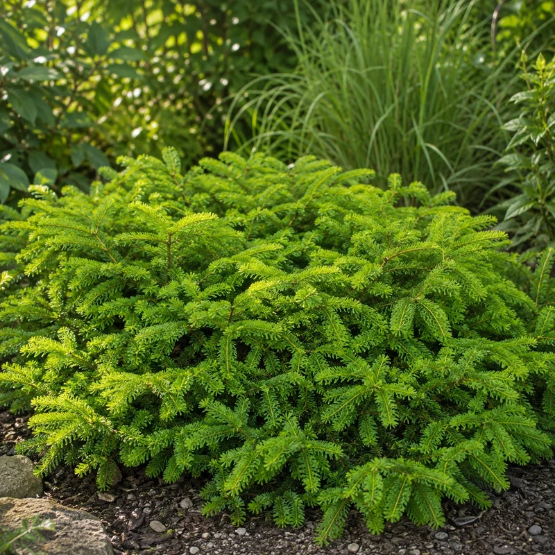 If du Japon ‘Emerald Spreader’ ( Taxus cuspidata ‘Emerald Spreader’)