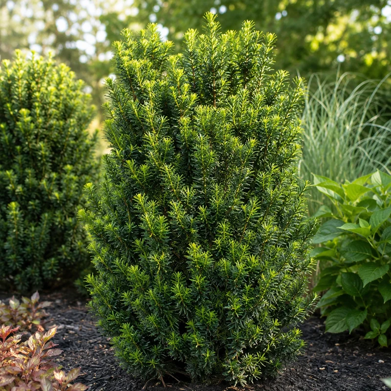 If du Japon ‘Kobes Hicksii’ ( Taxus cuspidata ‘Kobes Hicksii’)