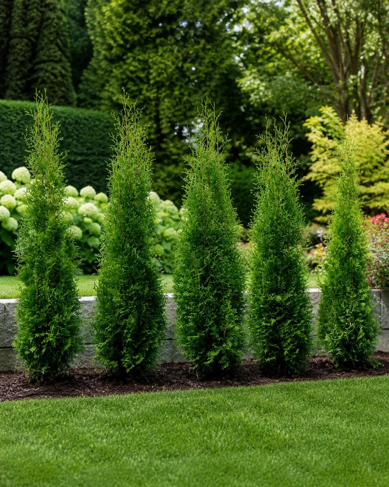 Thuya occidental ‘Private Jet’ ( Thuja occidentalis ‘Private Jet’)