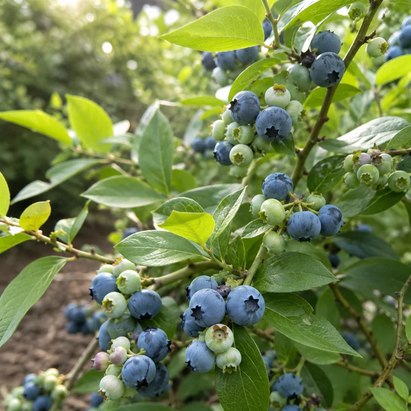 Bleuet en corymbe ‘Nelson’ ( Vaccinium corymbosum ‘Nelson’)
