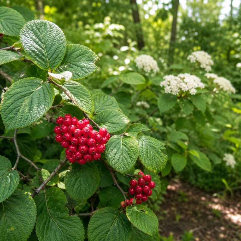 Viorne lantane ( Viburnum lantana )