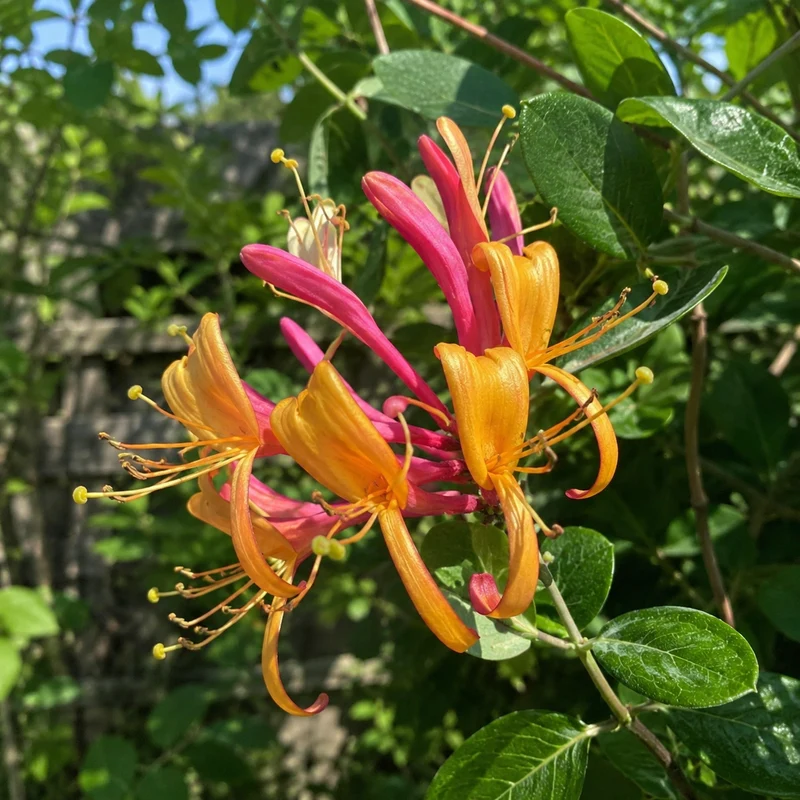 Chèvrefeuille arbustif ‘Coral Star’ ( Lonicera ‘Coral Star’)