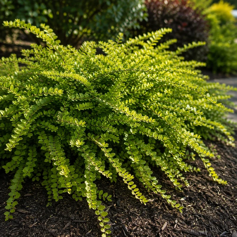 Chèvrefeuille brillant ‘Thunderbolt’ ( Lonicera nitida ‘Thunderbolt’)