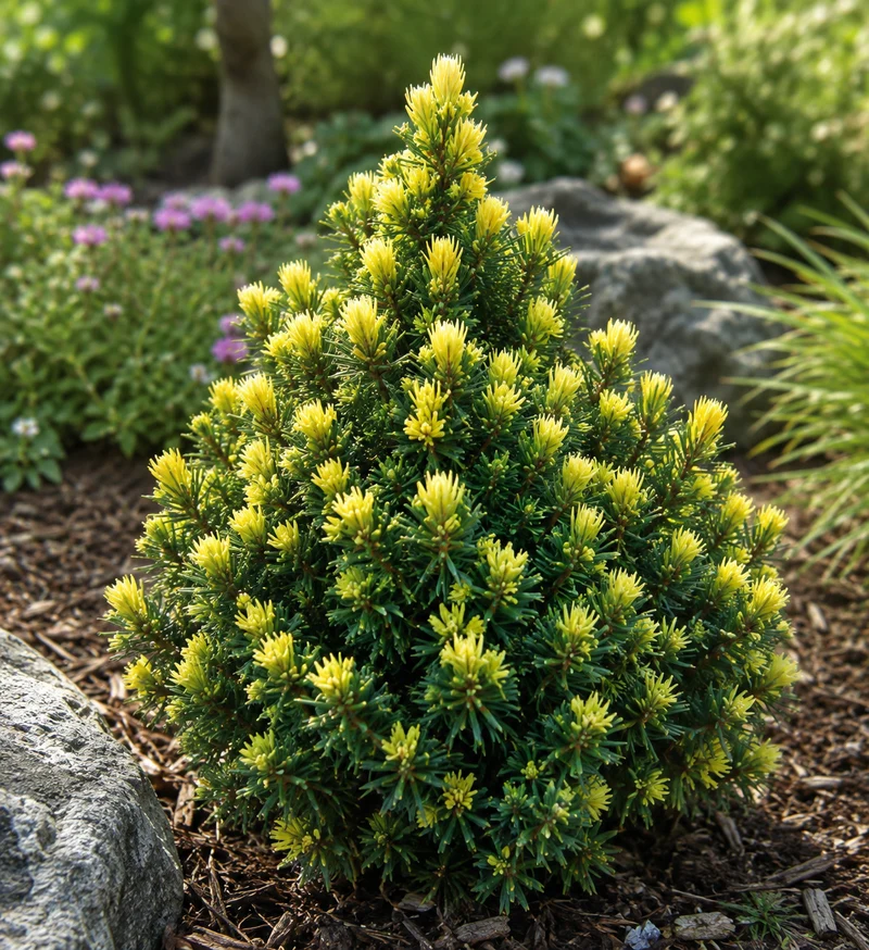 Épinette blanche ‘Pixie Dust’ ( Picea glauca ‘Pixie Dust’)
