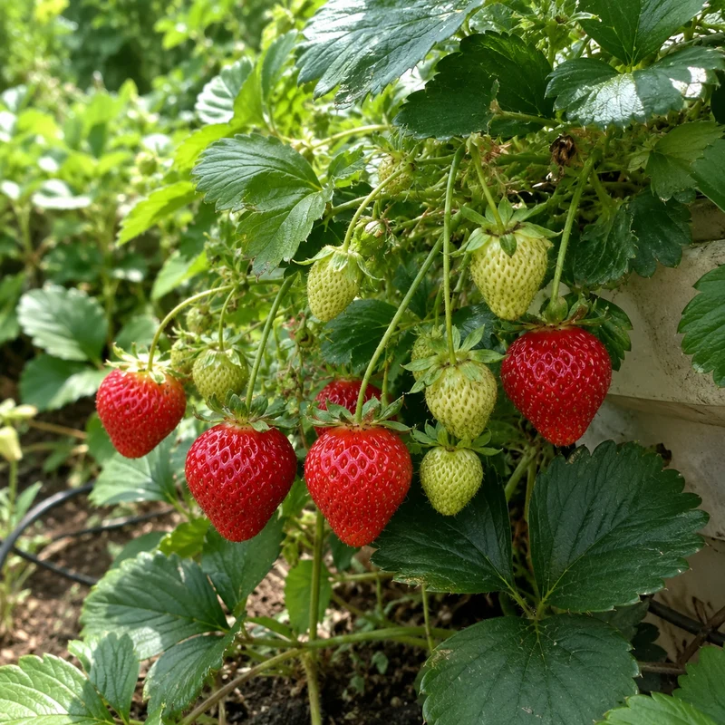 Fraisier ‘Inova-Rosa’ ( Fragaria × ananassa ‘Inova-Rosa’)