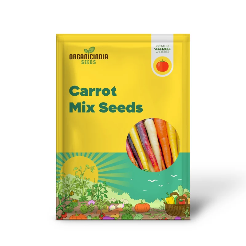 Carrot Seeds Mix for Planting and Gardening | Organic Seed Varieties