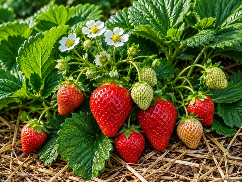 Fraisier ‘Profusion 4 Saisons’ ( Fragaria × ananassa ‘Profusion 4 Saisons’)