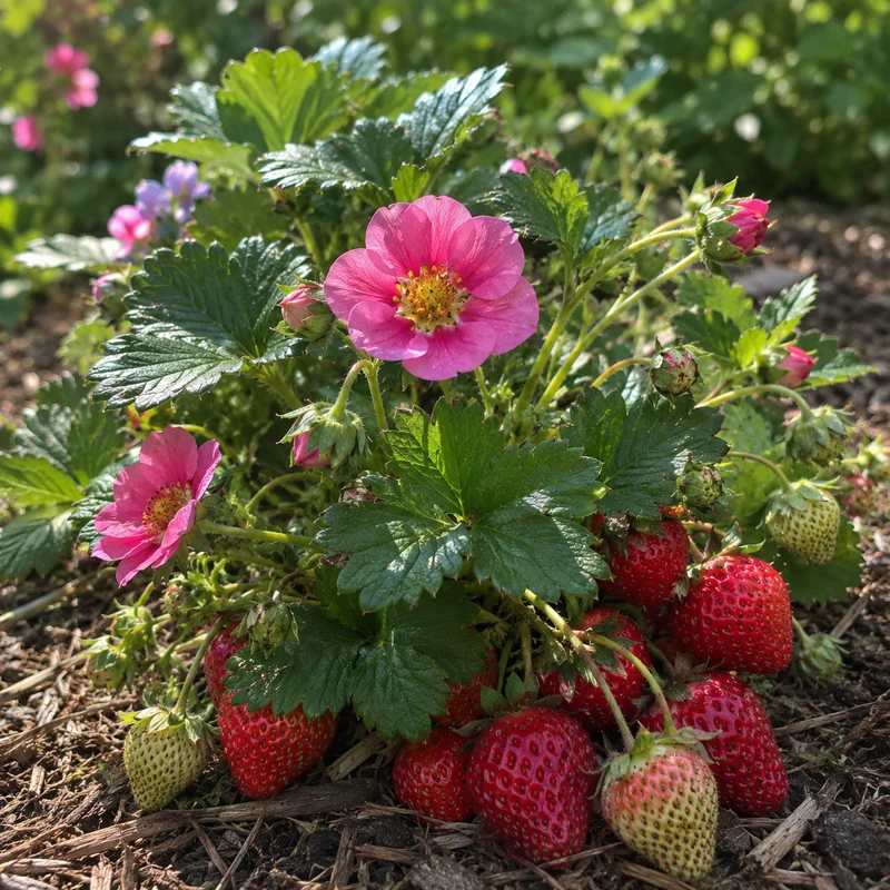 Fraisier ‘Toscana’ ( Fragaria × ananassa ‘Toscana’)
