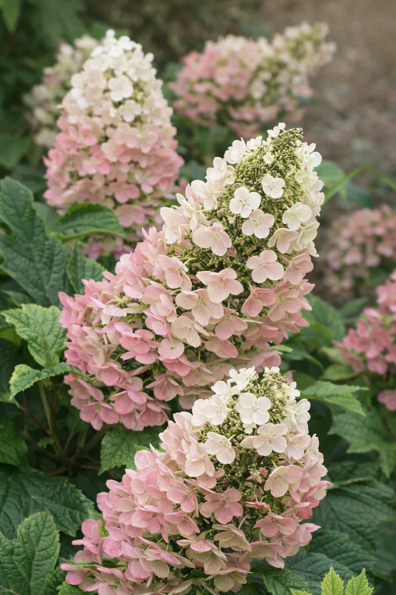 Hortensia à feuilles de chêne ‘Jetstream’ ( Hydrangea quercifolia ‘Jetstream’)