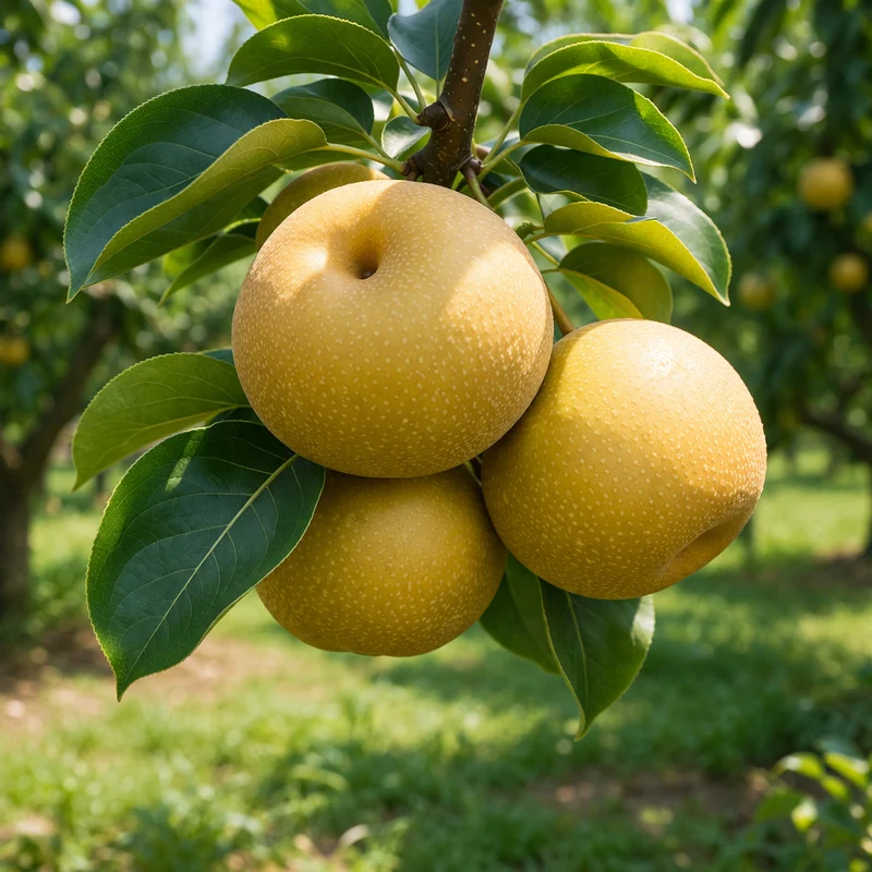 Pyrus pyrifolia (Asian Pear, mélange)