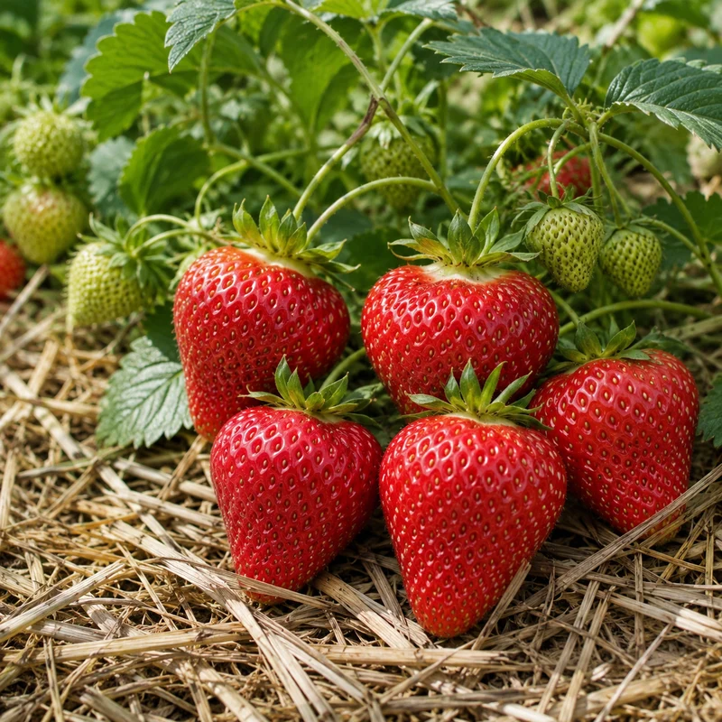 Fraisier ‘St-Laurent d’Orléans’ ( Fragaria × ananassa ‘St-Laurent d’Orléans’)