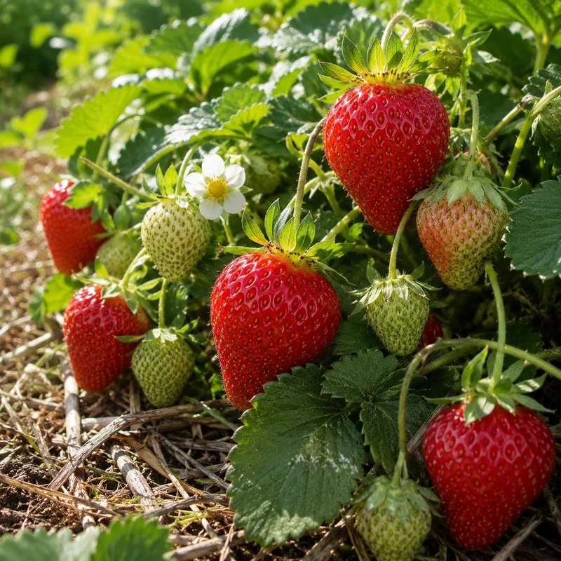 Fraisier ‘Yambu’ ( Fragaria × ananassa ‘Yambu’)